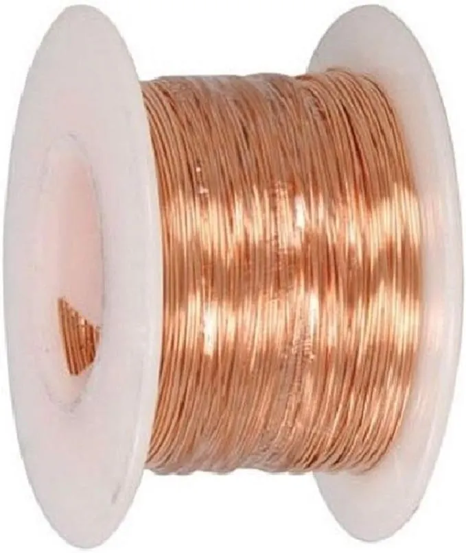 Bare Copper Wire/Choose : 10 Ga to 30 Ga (28 Ga 150 Ft Spool)