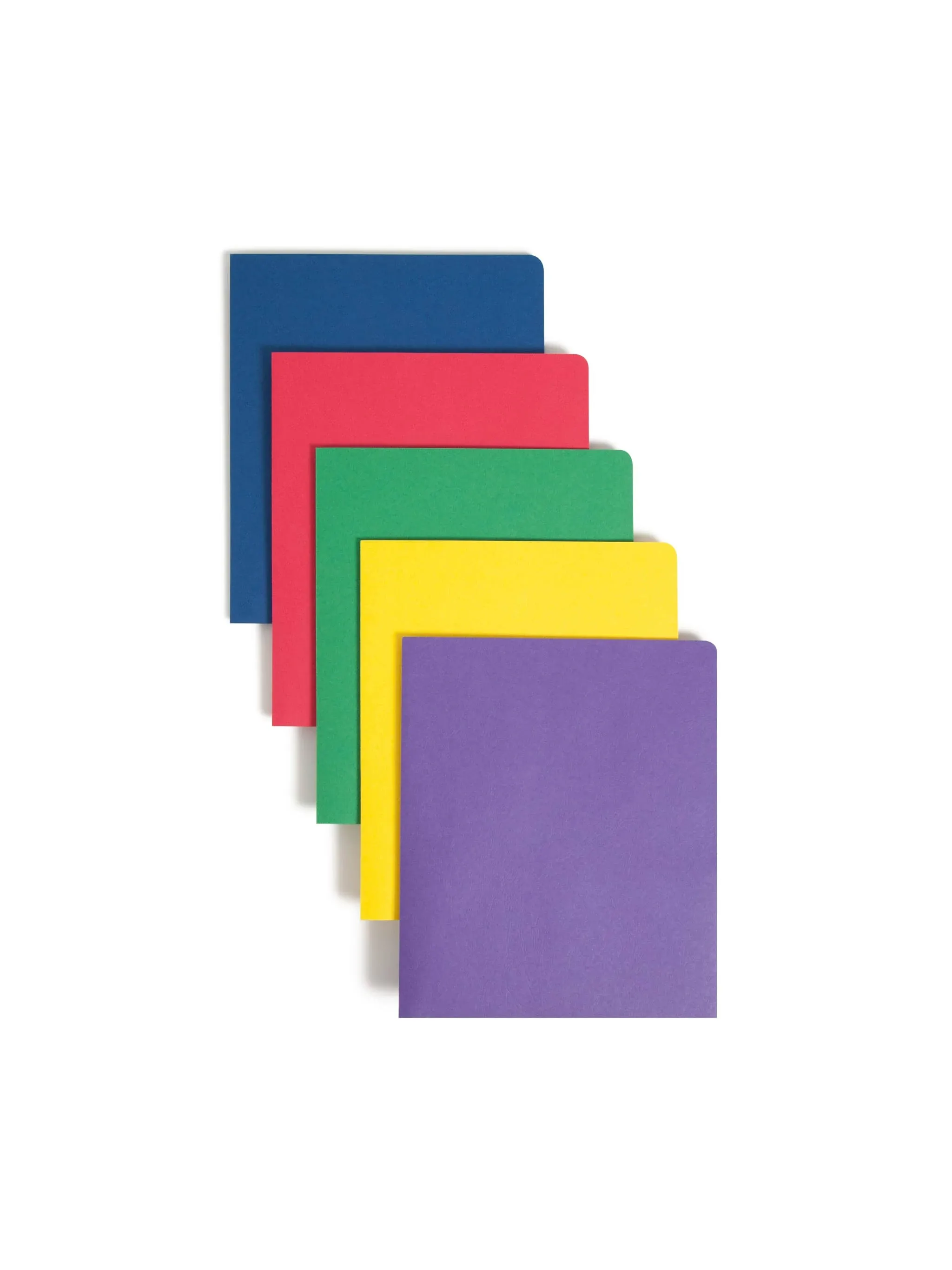 Smead Two-Pocket Heavyweight File Folder, Letter size, Assorted Colors, 50 per ...