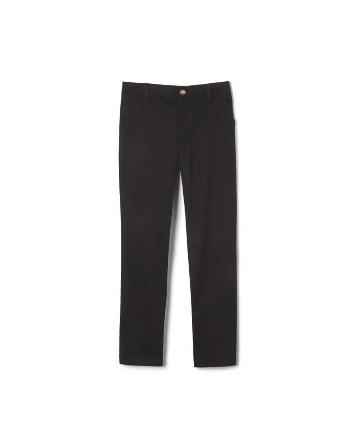 French Toast Girls Straight Leg Twill Pant