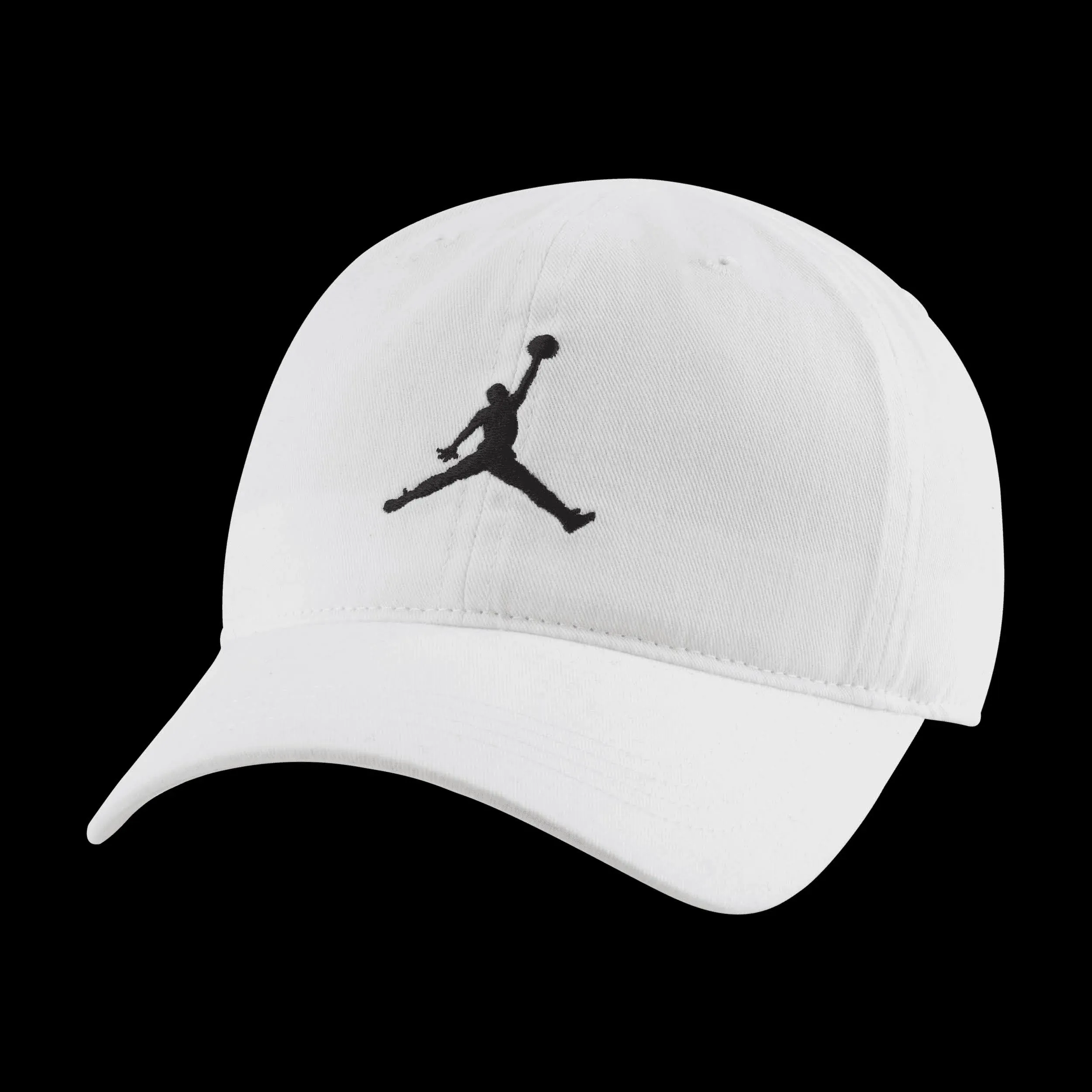 Jordan Boy's Curved Brim Adjustable Hat (Big Kids) White 8-20 (Big Kid)