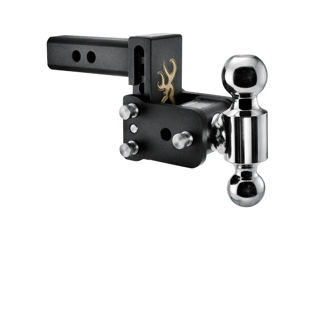 B W Trailer Hitches Browning Tow Stow Adjustable Ball Mount