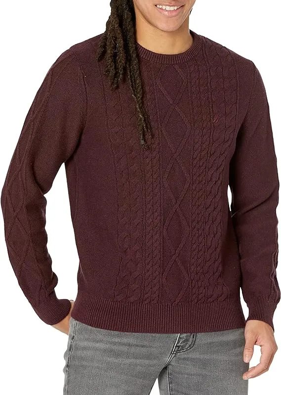 Nautica Men's Cable-Knit Sweater