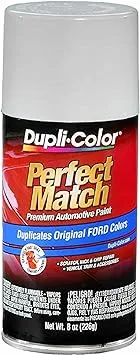 Dupli-Color EBFM02297 Perfect Match Automotive Spray Paint – Ford Oxford White, 9L/A9/YO/YZ – 8 oz. Aerosol Can