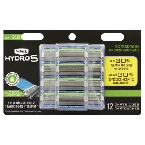 Schick Hydro Sensitive Razor Refills for Men