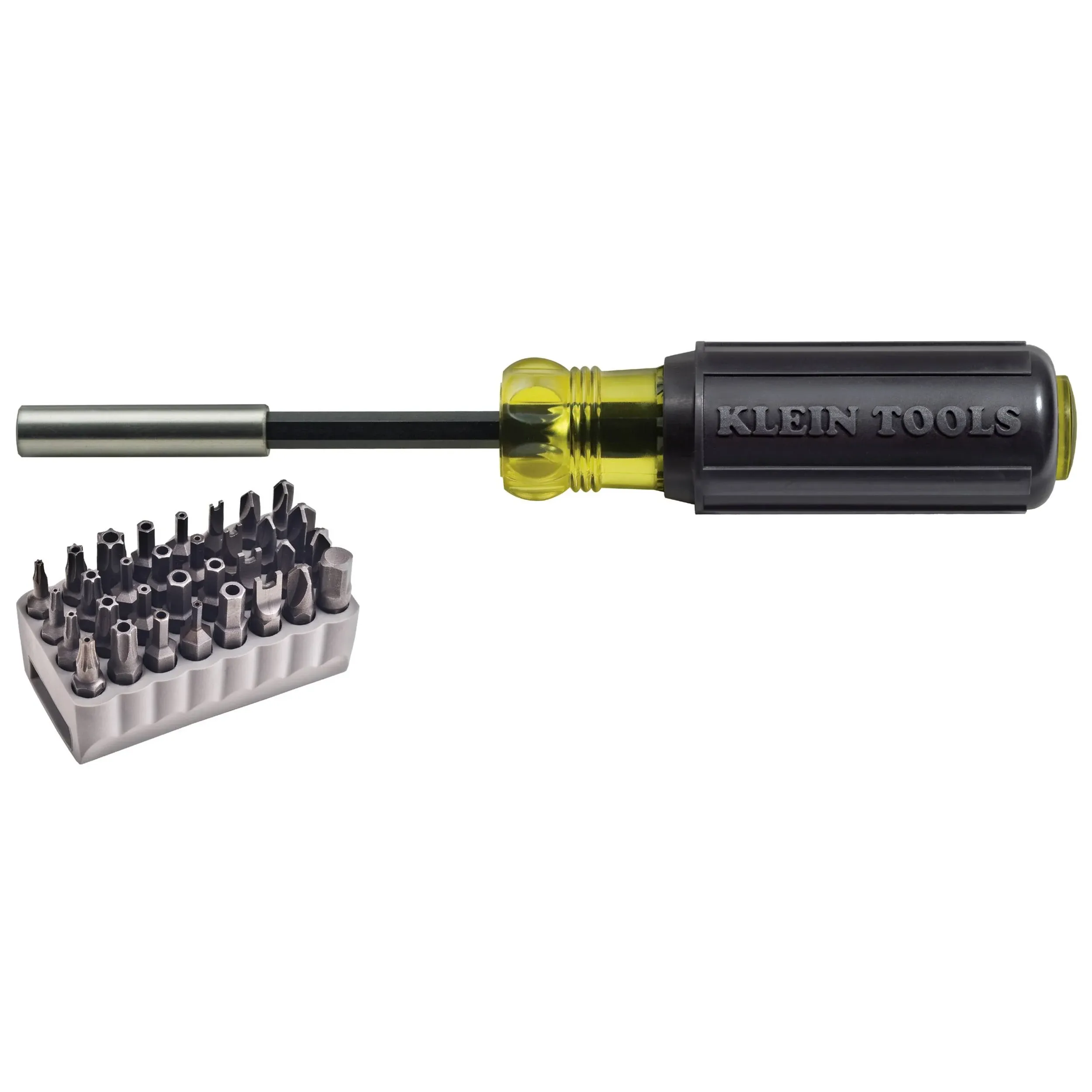 Klein Tools 32510 Magnetic Screwdriver 32-Piece Tamperproof Bit Set