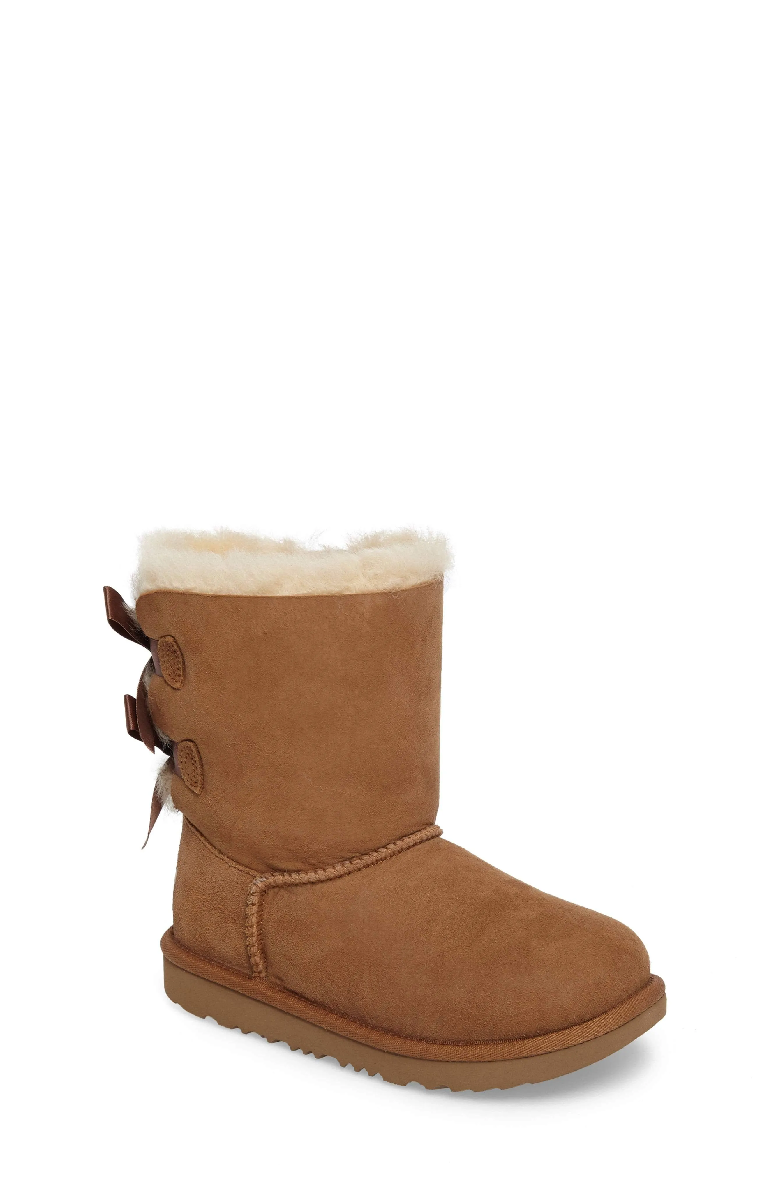 Kid’s UGG Bailey Bow II  Boot in Chestnut 1017394K-CHE  100% Original Brand New