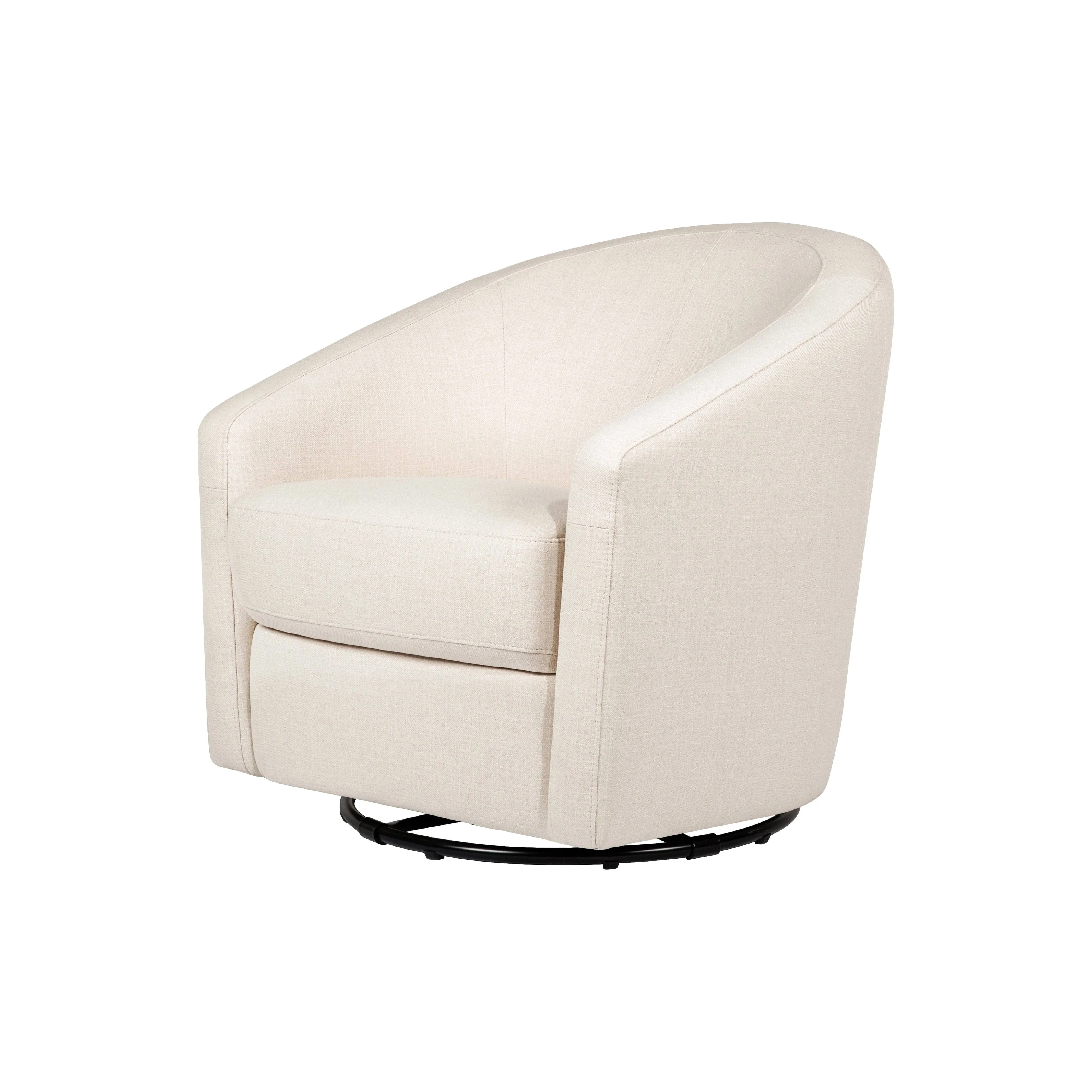 Babyletto Madison Swivel Glider - Performance Natural Eco-Twill