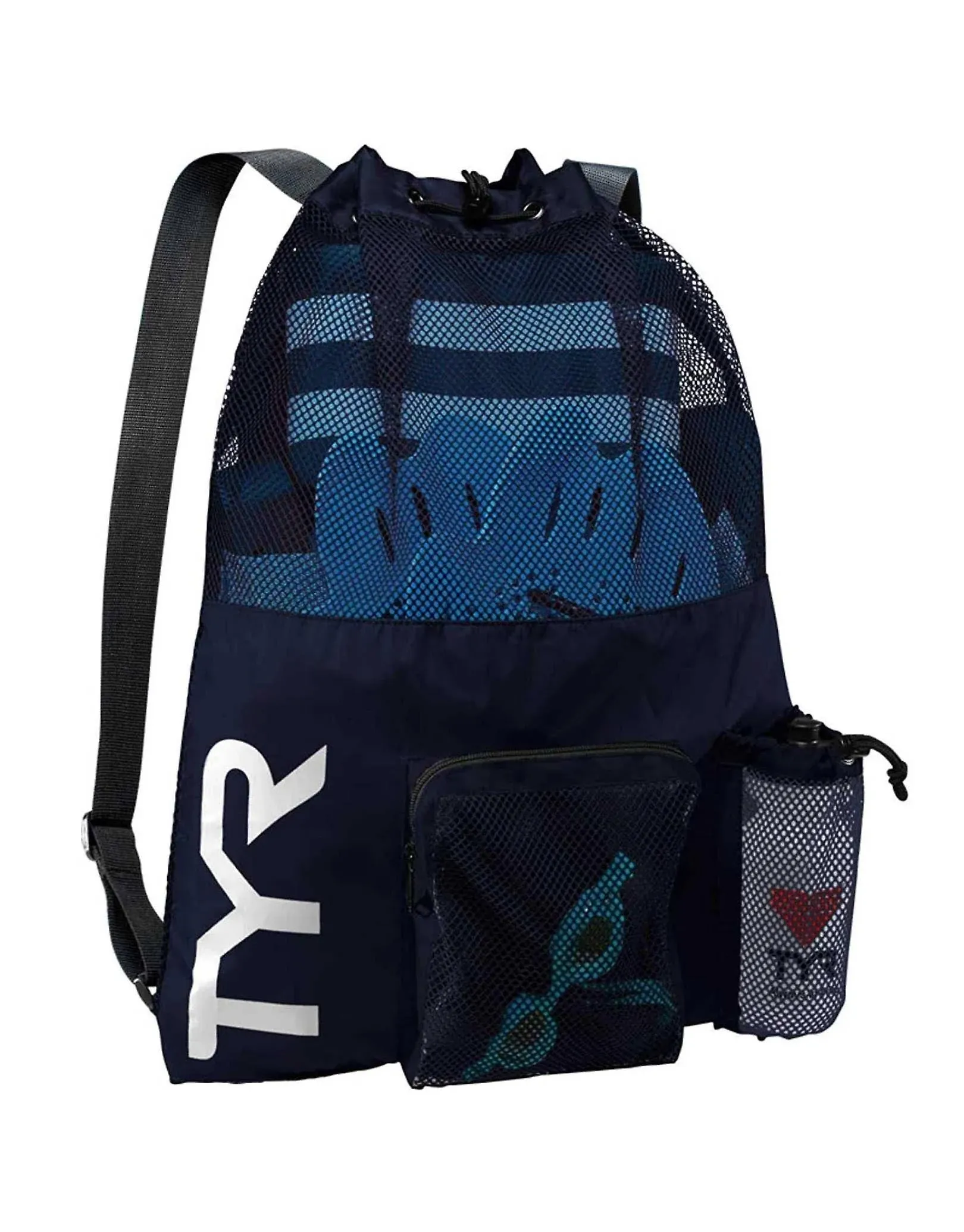 TYR Big Mesh Mummy Backpack - Navy