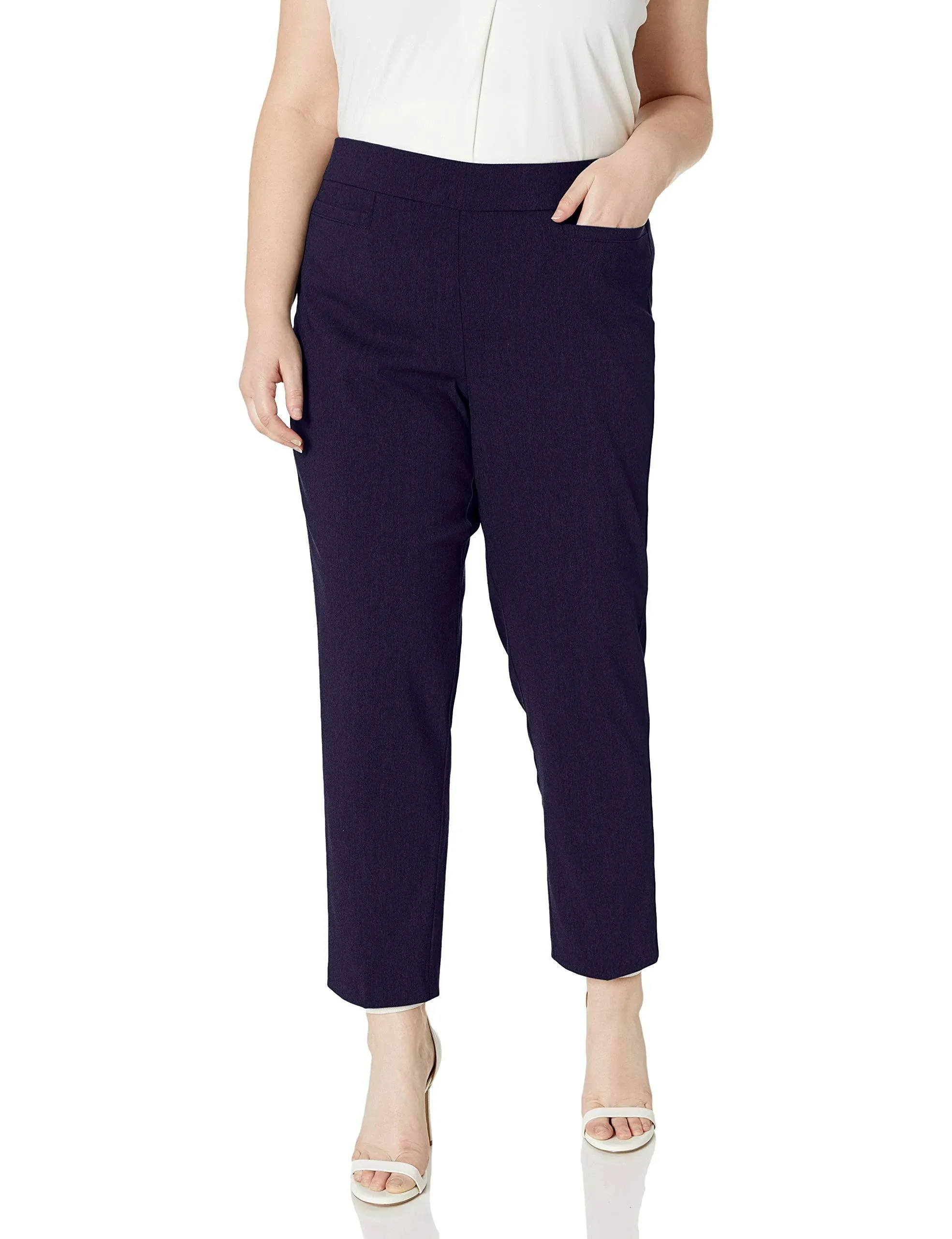 Alfred Dunner Women's Plus Classic Allure Pants