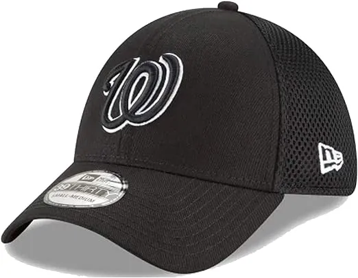 11591277 Mens New Era MLB 39Thirty Neo Flex Fit Cap - Washington Nationals