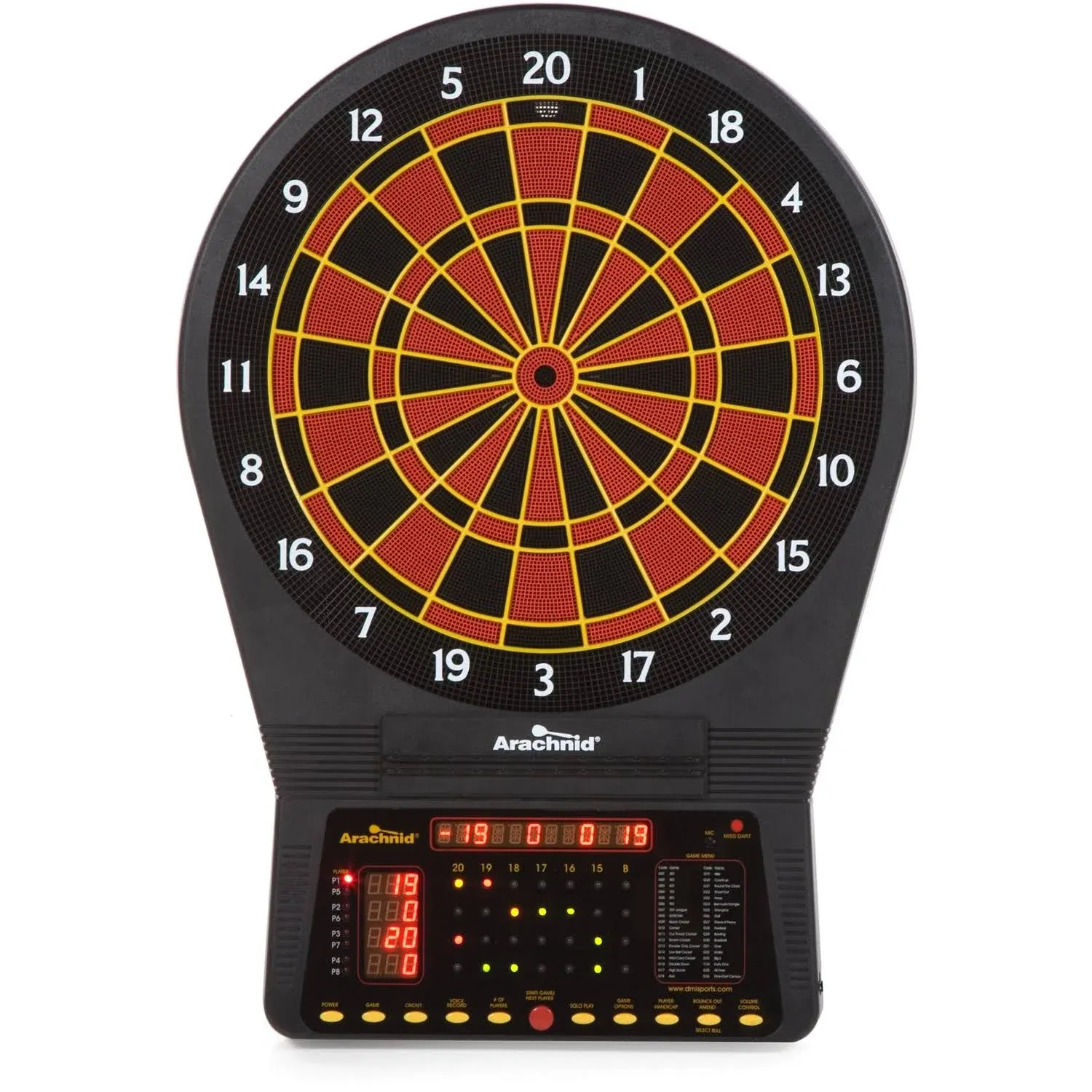 Arachnid Cricket Pro 750 Electronic Dartboard