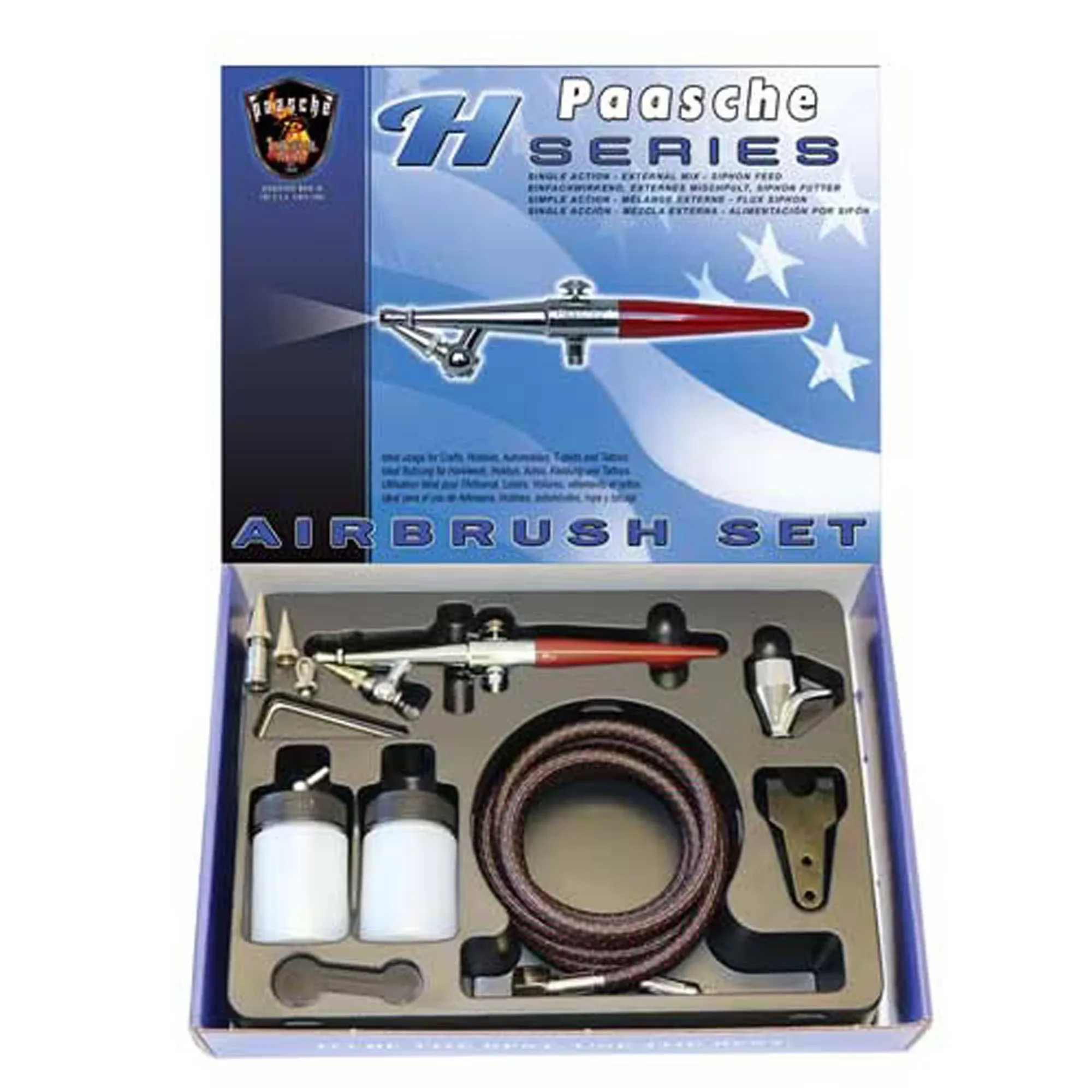 Paasche - Single Action H Airbrush Set