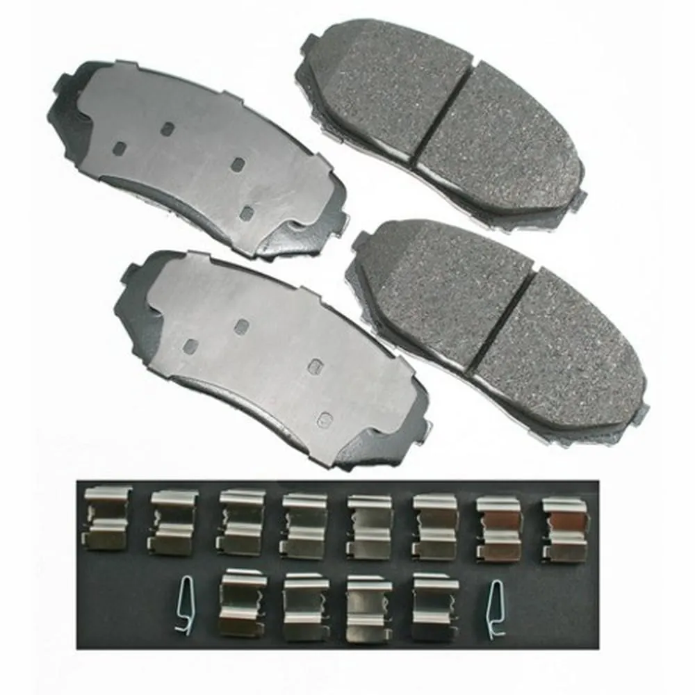 Akebono ProACT Ultra Premium Ceramic Disc Brake Pad Kit