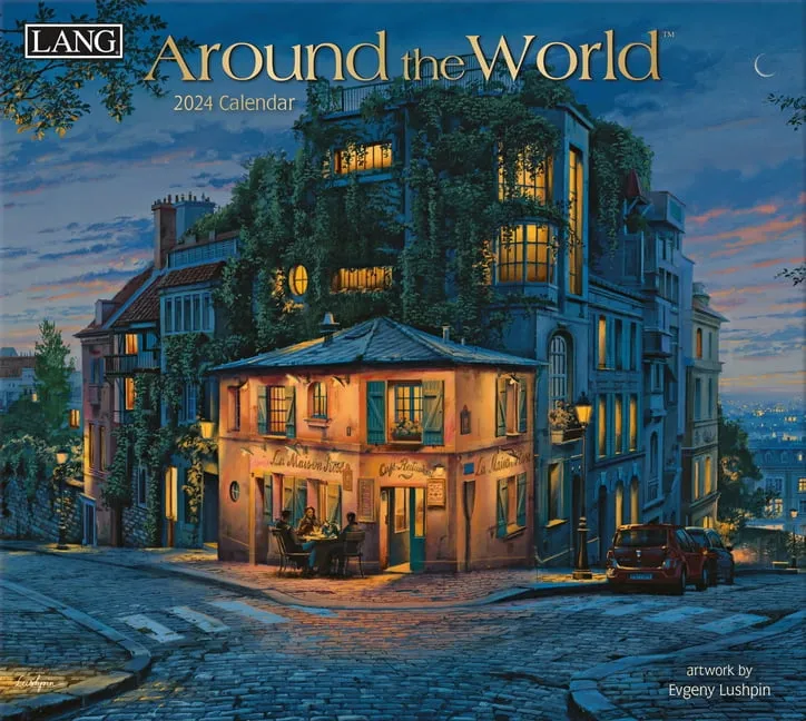 Lang Companies, Around The World 2024 Wall Calendar