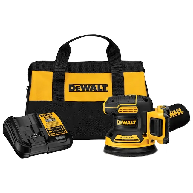 DeWalt DCW210D1 20V MAX* XR 5" Cordless Random Orbital Sander Kit