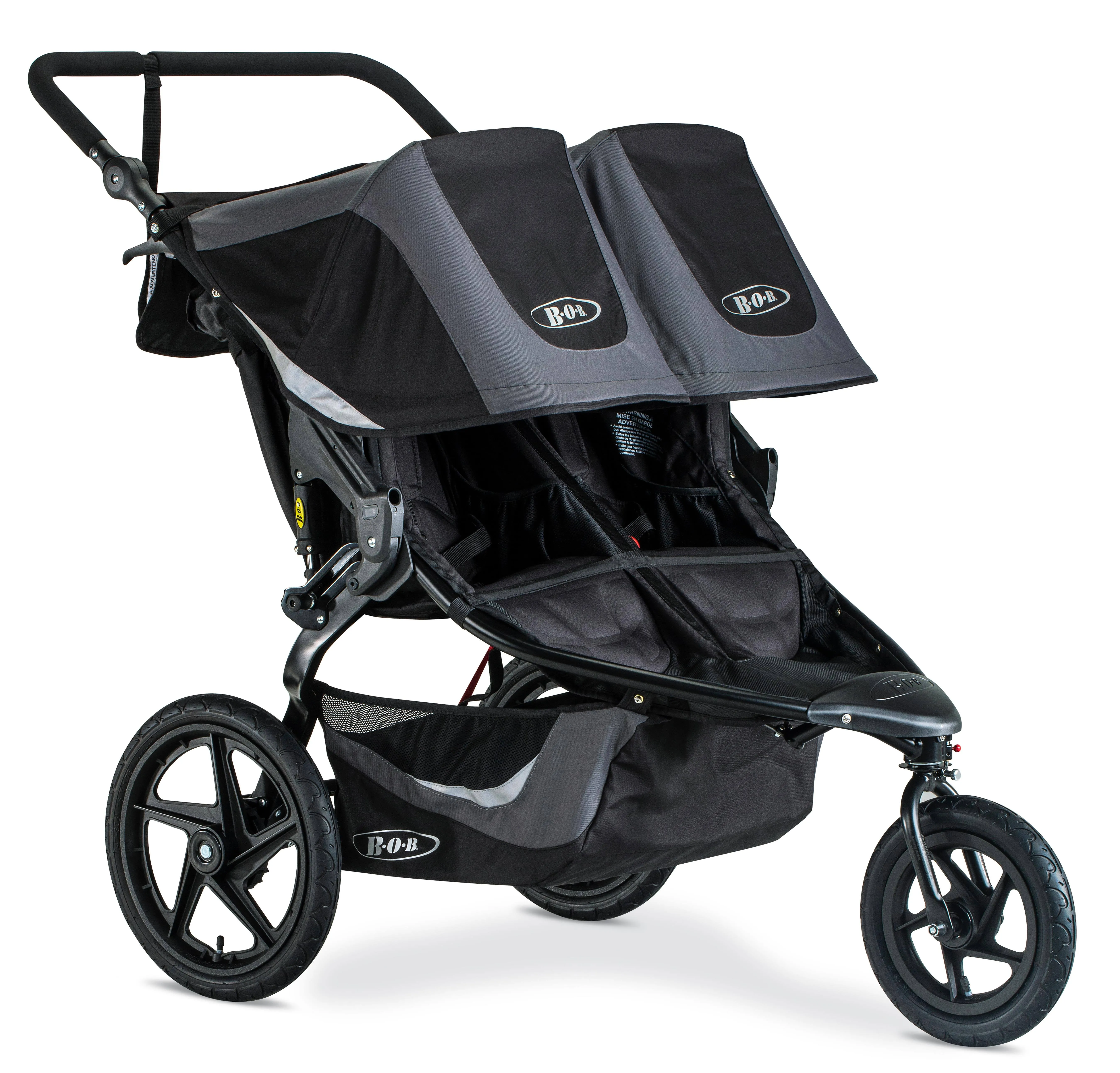 Bob Gear Revolution Flex 3.0 DUALLIE Jogging Stroller - Graphite Black