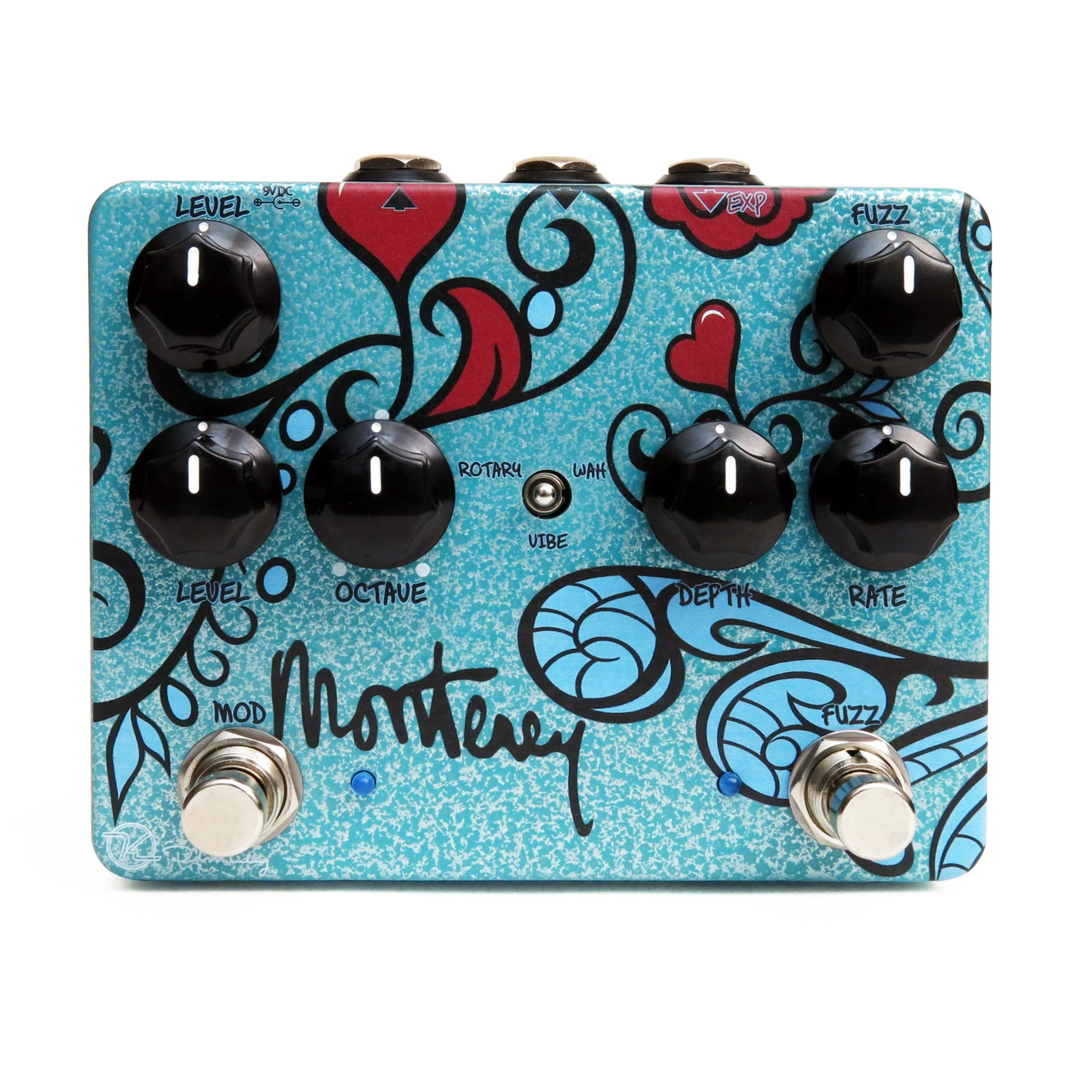 Keeley Monterey Rotary Fuzz Vibe Guitar Effect Pedal