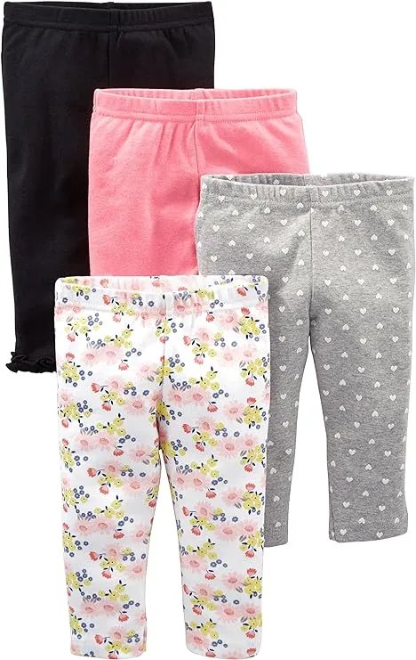 Simple Joys by Carter's Baby Girls' 4-Pack Pant