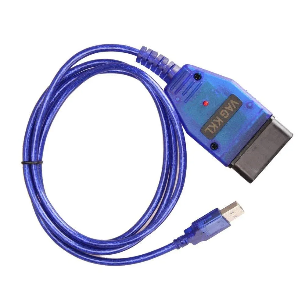 OBD2 KKL 409.1 VAG-COM USB Cable Auto Scanner Tool Suitable for Skoda, VW and Seat