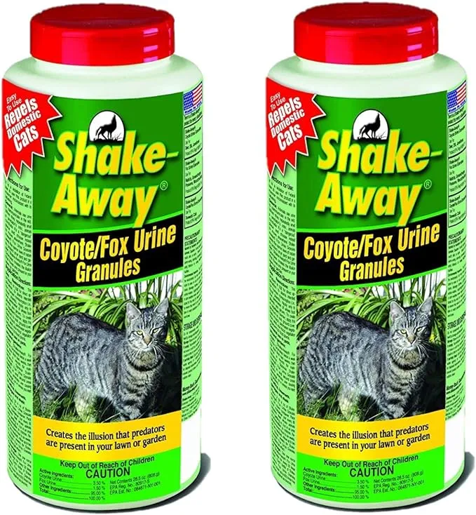 Shake-Away Coyote/Fox Urine Granules 28.5 oz.2 Pack