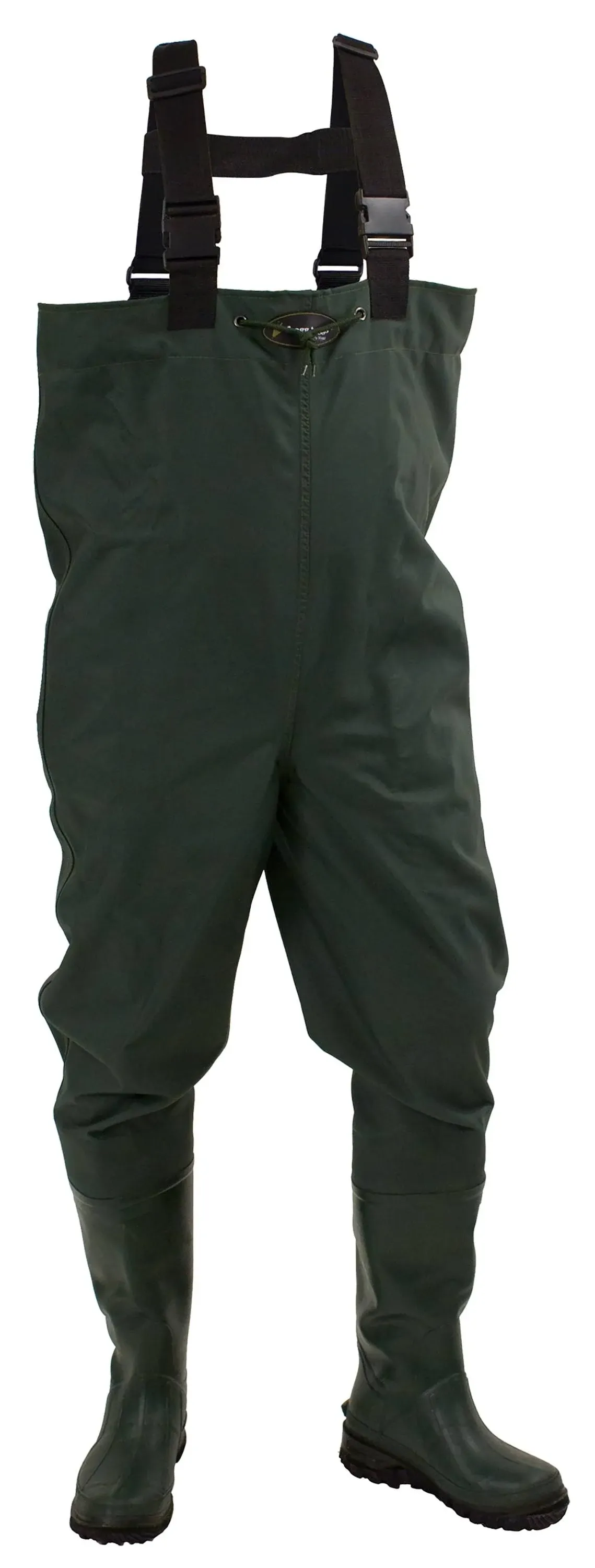 Frogg Toggs Cascades 2 - Ply Poly/Rubber Cleated Bootfoot Chest Waders Green 11