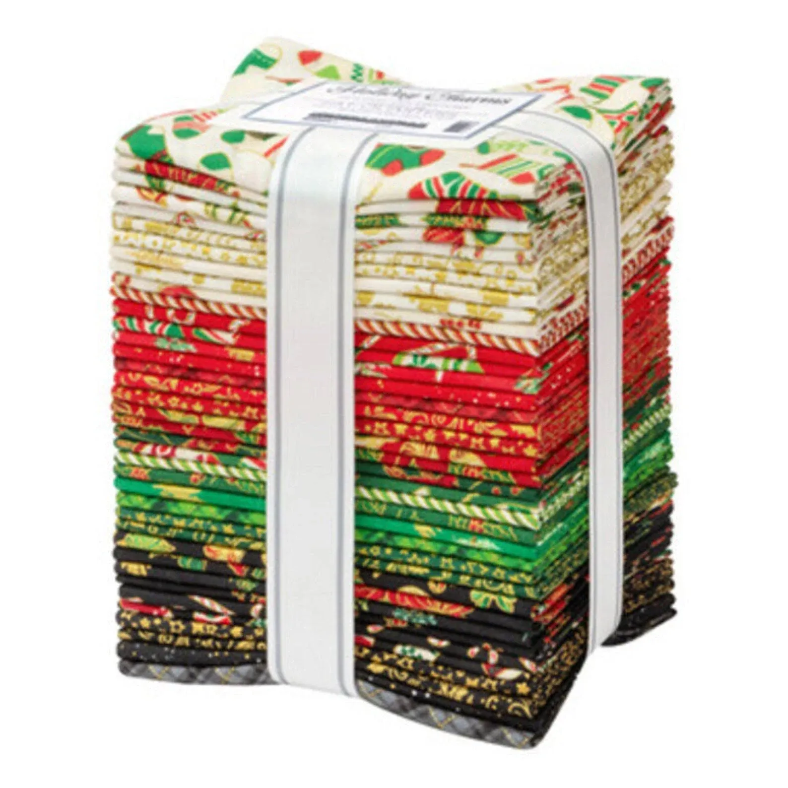 Robert Kaufman Holiday Charms Fat Quarter Bundle Holiday Colorstory