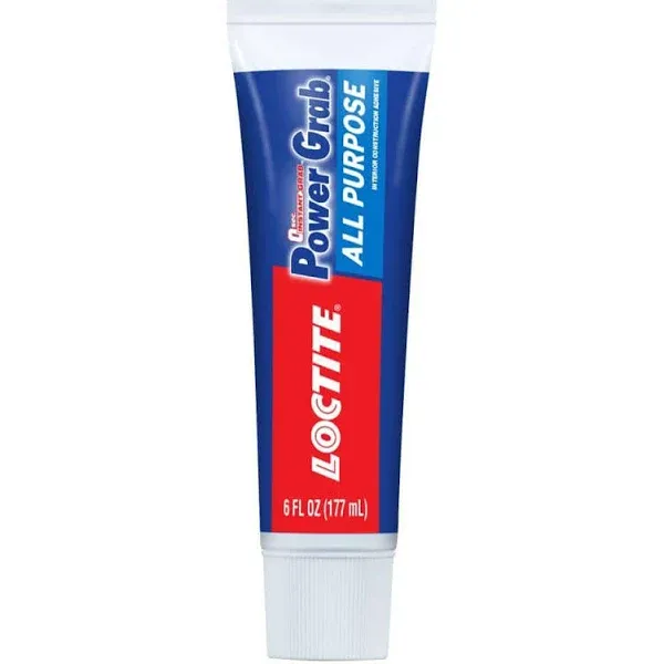 LOCTITE Power Grab All-Purpose Squeeze Tube Latex Construction Adhesive 6 oz