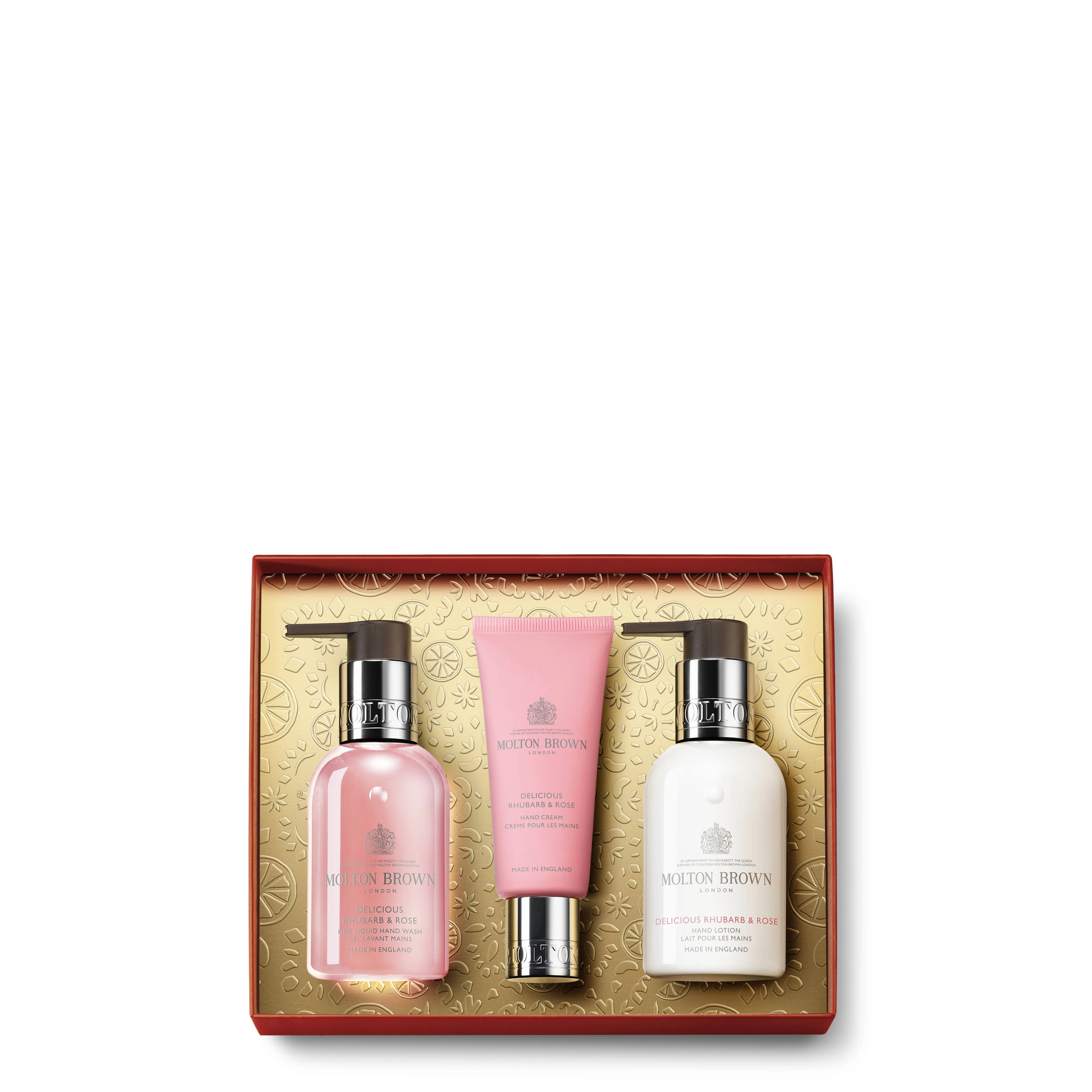 Molton Brown Delicious Rhubarb & Rose Hand Gift Set