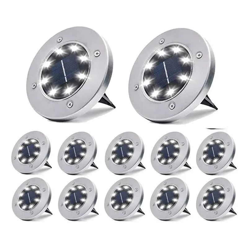 12 Pack Solar Ground Lights