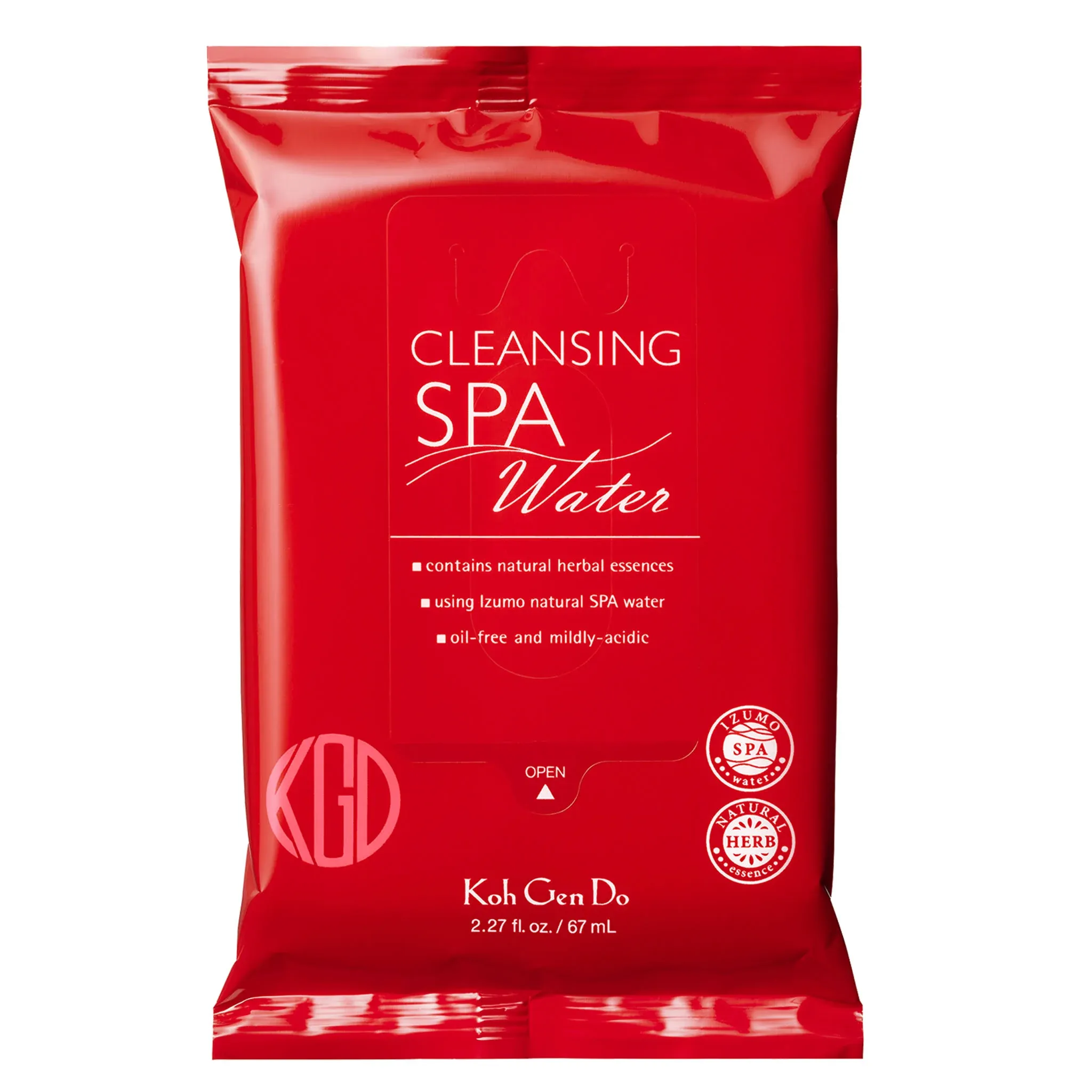 Koh Gen Do Cleansing Water Cloth Pack