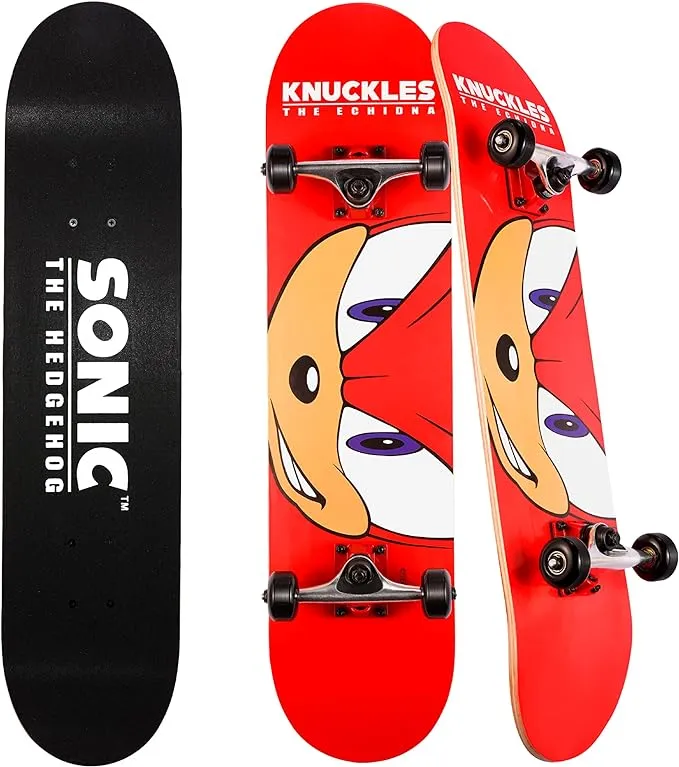 Sonic 31" Popsicle Skateboard - Knuckles