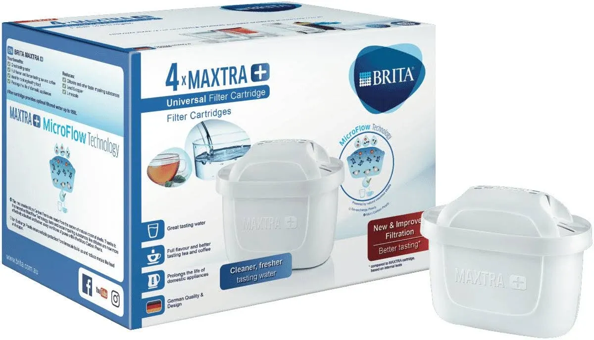 Brita Maxtra Filter Cartridges 4 Pack