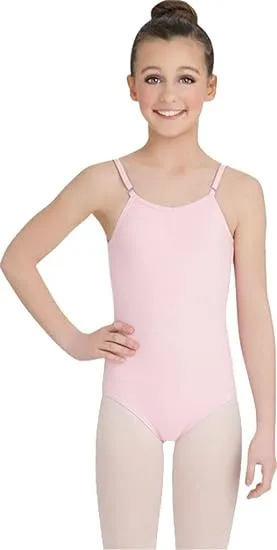 Capezio girls Team Basic Camisole With Adjustable Straps athletic leotards, Nude, 4 6 USCapezio girls Team Basic Camisole With Adjustable Straps athletic leotards, Nude, 4 6 US