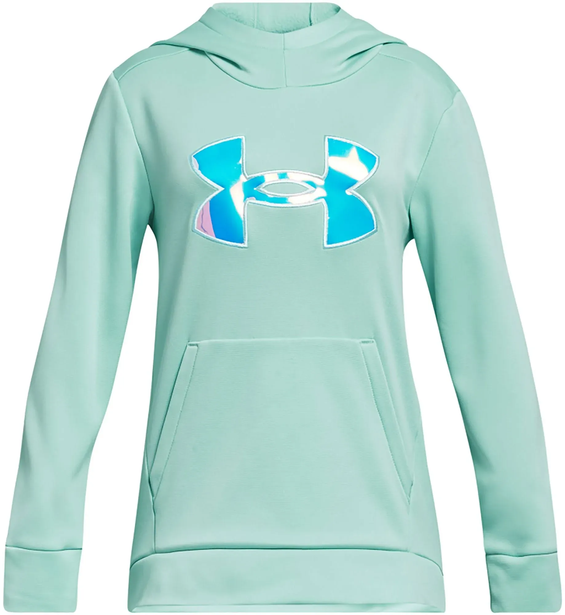 Under Armour Big Girls 7-16 Fleece Iridescent Hoodie - L