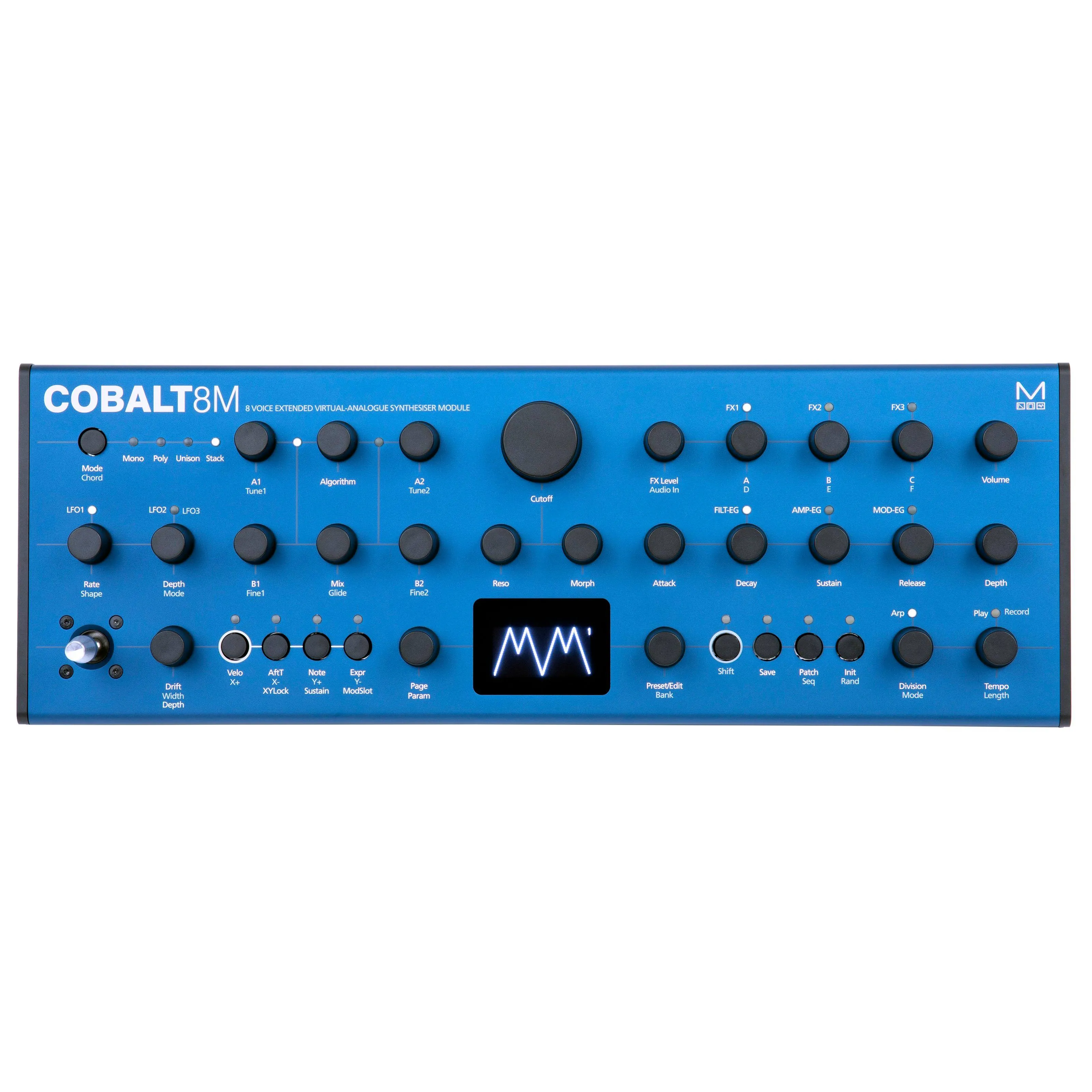 MODAL COBALT8M 8 VOICE EXTENDED VIRTUAL-ANALOGUE MODULE/RACK