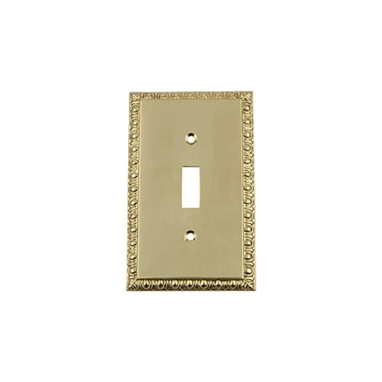 Nostalgic Warehouse Egg & Dart Deco Electrical Outlet Switch Plate Cover