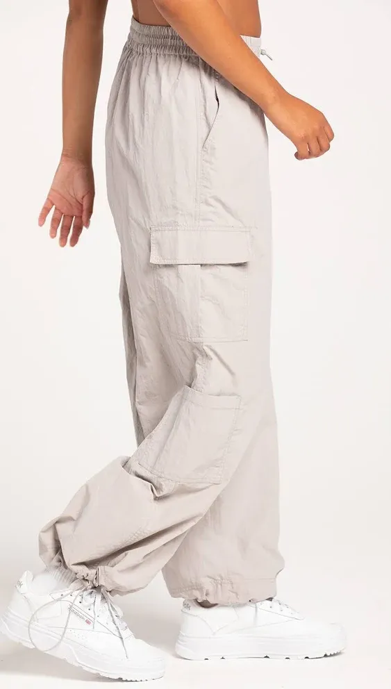 FULL TILT Low Rise Womens Parachute Cargo Pants