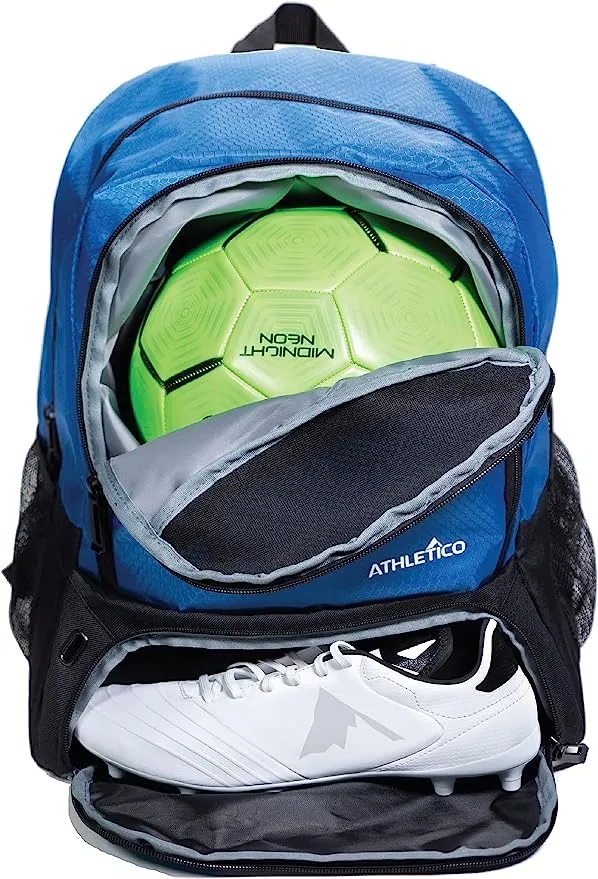 Athletico League Youth Soccer Bag Blue