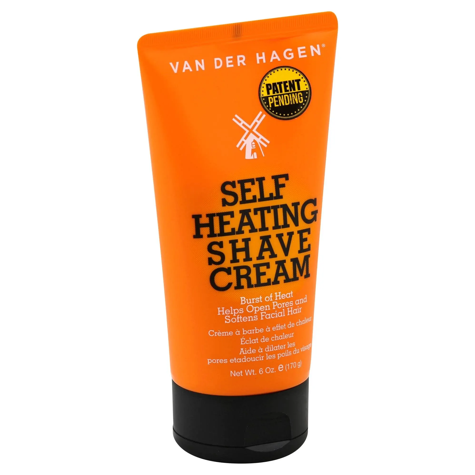 Van der Hagen Self Heating Shave Cream - 6 oz