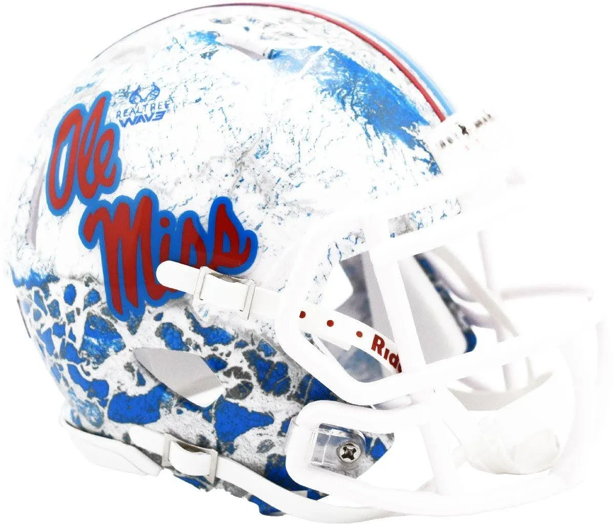 Mississippi (Ole Miss) Rebels NCAA Mini Speed Football Helmet RealTree Camo