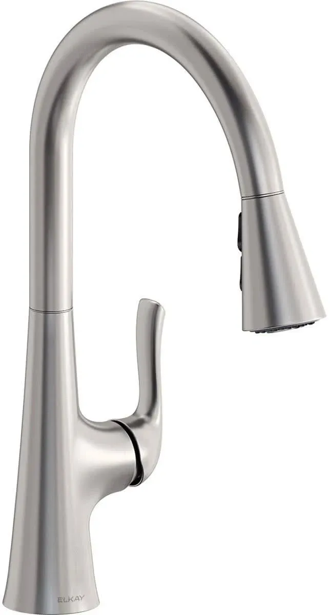 ELKAY LKHA1041LS Harmony Single Hole Kitchen Faucet, Lustrous Steel *NIOB