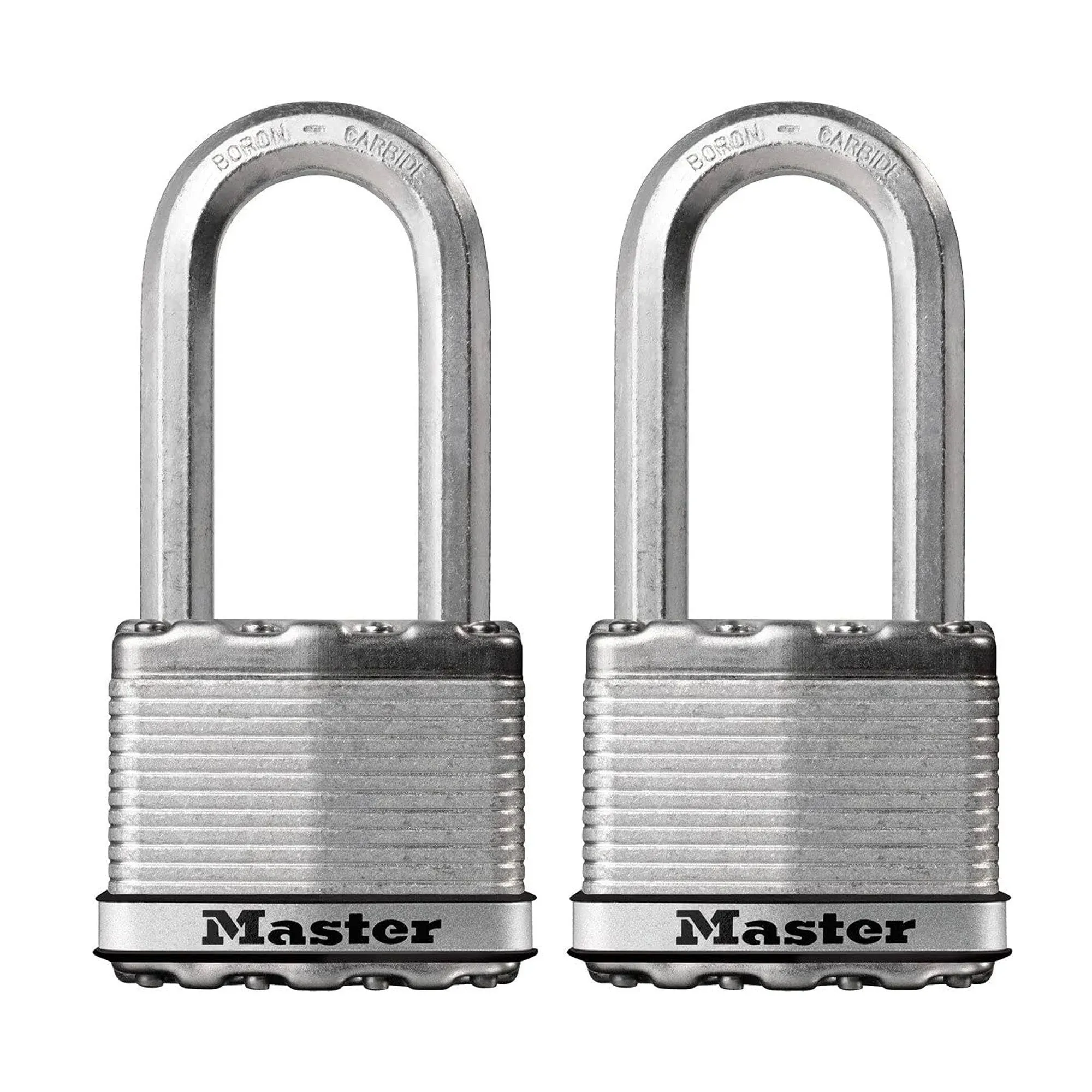 Master Lock M5XTLJCCSEN Magnum Keyed Padlock, Steel, 2"