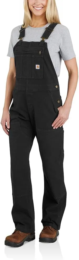 Carhartt Women's Rugged Flex Loose Fit Canvas Bib Overall