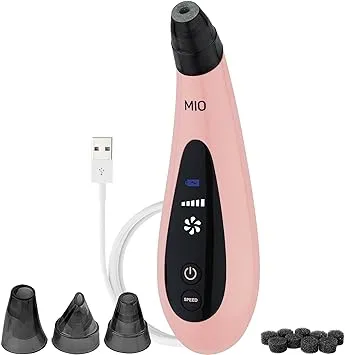 Spa Sciences Mio Diamond Microdermabrasion & Pore Extraction Skin Resurfacing System Pink