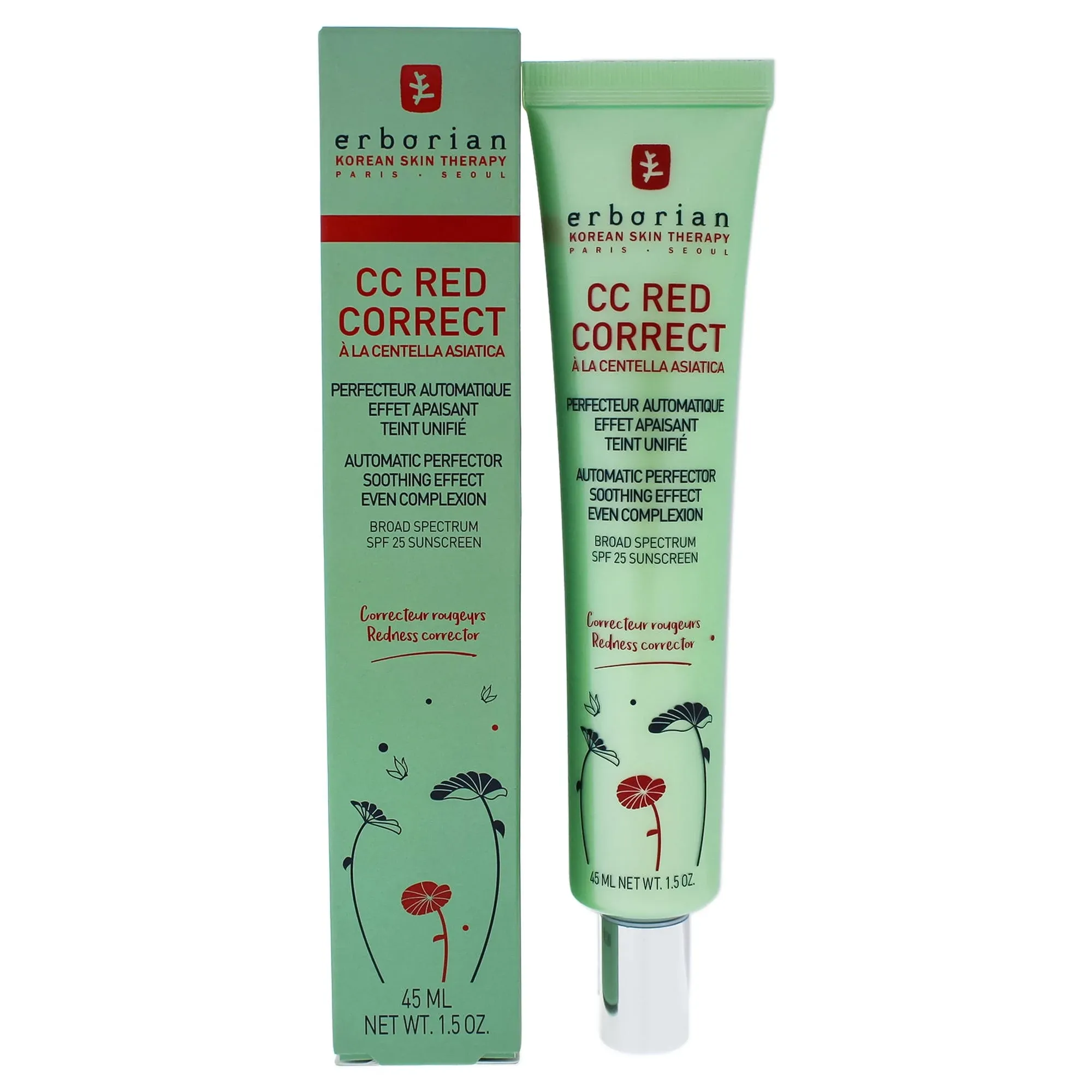 Erborian CC Red Correct with Centella Asiatica 45ml