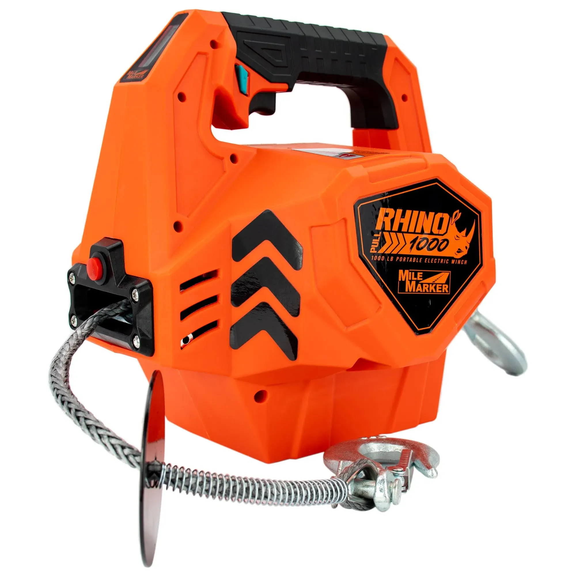 Mile Marker Rhino Pull 1000 lb Portable Winch