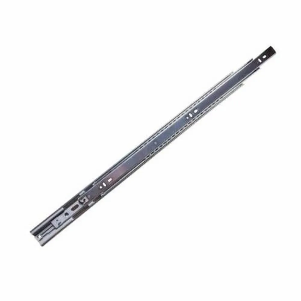 Hickory Hardware 22-Inch Cadmium Soft Close Full Extension Ball Bearing Side Mount Drawer Slide