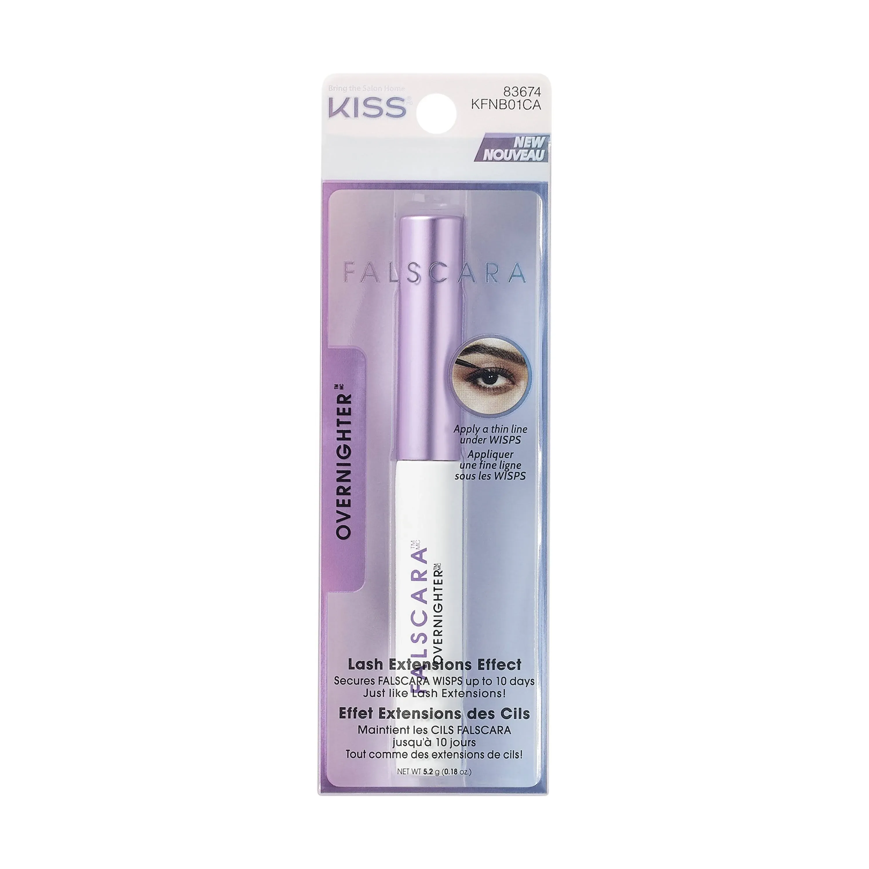 Kiss Falscara Overnighter Mascara - 5.2g