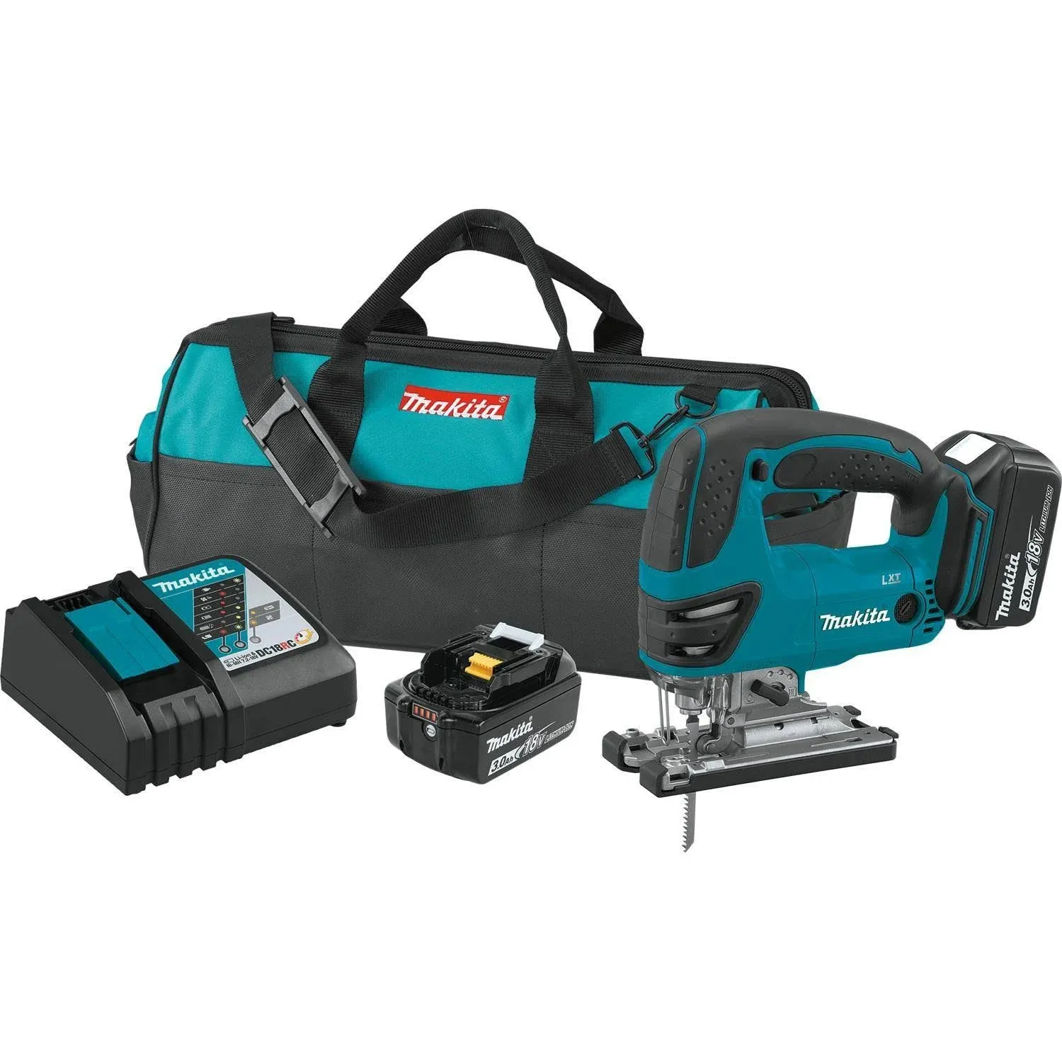 Makita XVJ03 18V LXT Lithium-Ion Cordless Jig Saw Kit (3.0Ah)