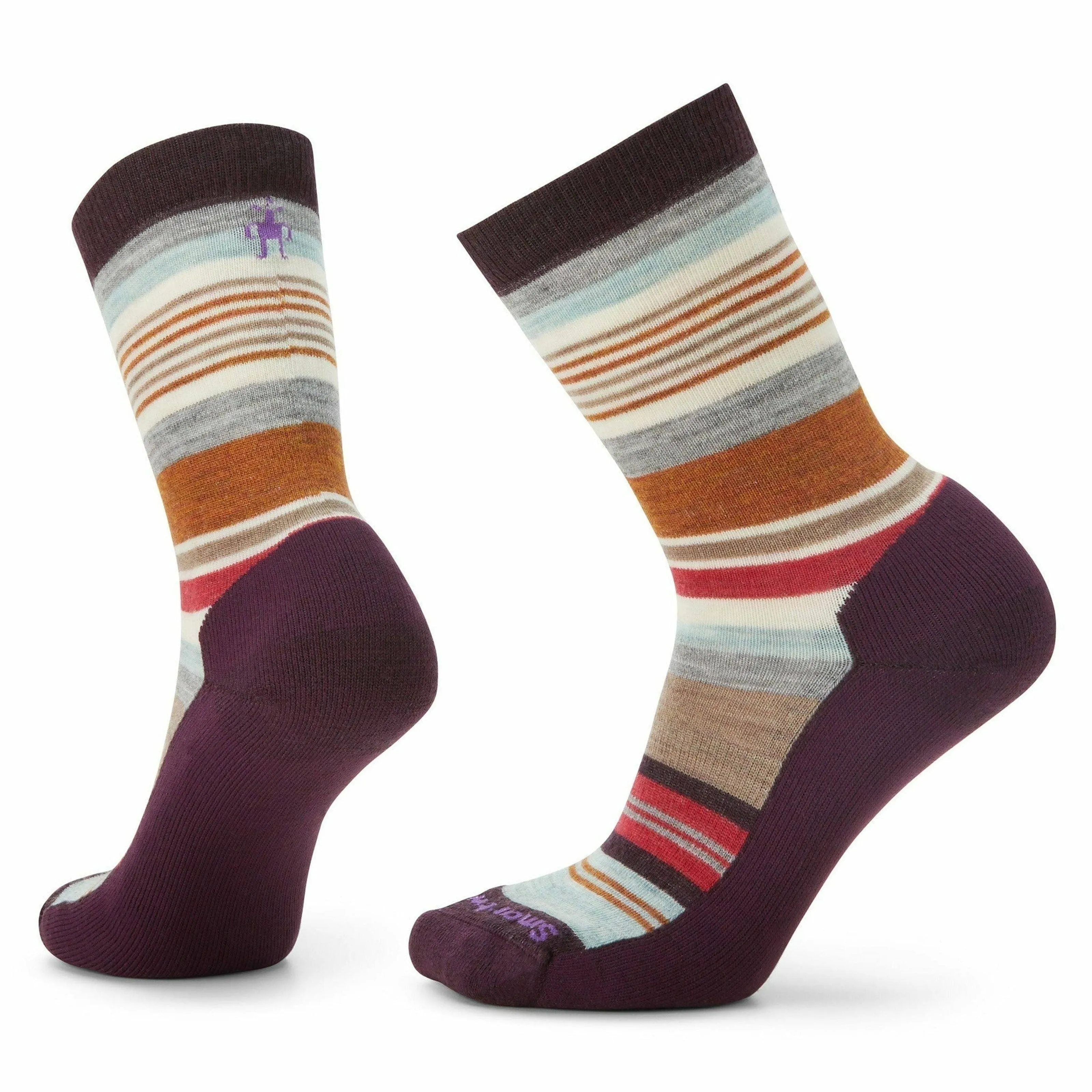 Smartwool Women's Everyday Joviansphere Crew Socks Bordeaux / Small